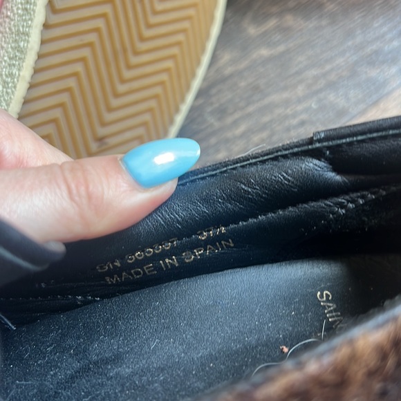 Saint Laurent Venice Leopard-Print Slip On Sneakers - Picture 12 of 12